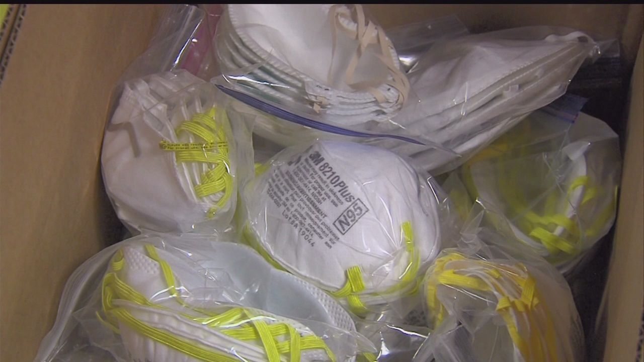 Local organization donates hundreds of N-95 masks to first responders